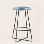 Snowy mountain range Stool Gallery Image 1