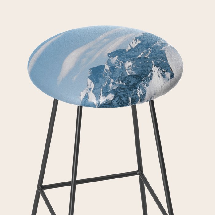 Snowy mountain range Stool Gallery Image 2