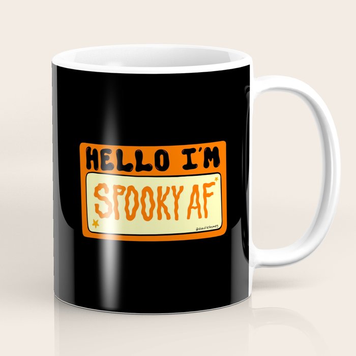 Spooky AF Coffee Mug Gallery Image 1
