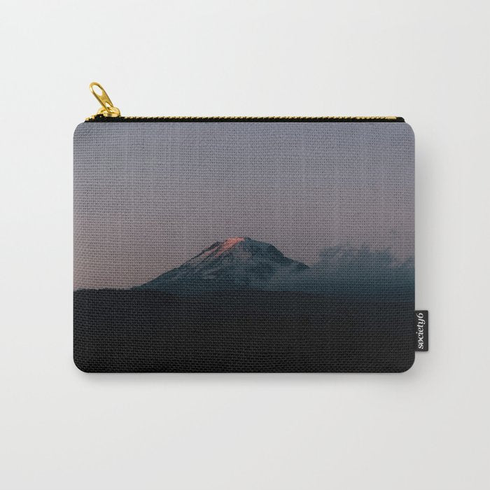 Last light on Mount Adams Carry All Pouch Gallery Image 1