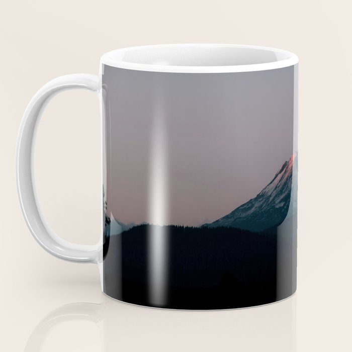 Last light on Mount Adams Coffee Mug Gallery Image 3