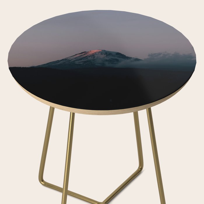 Last light on Mount Adams Side Table Gallery Image 2