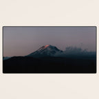 Last light on Mount Adams Desk Mat Gallery Image 3