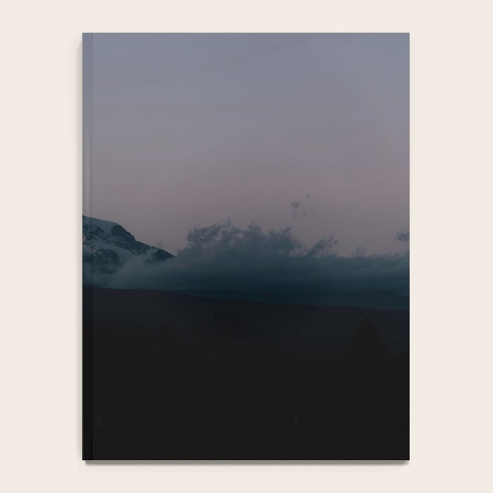Last light on Mount Adams Notebook Gallery Image 4