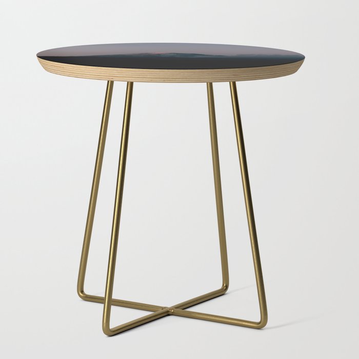 Last light on Mount Adams Side Table Gallery Image 1