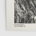 Retro Travel Print Yellowstone National Park Poster Gallery Image 3