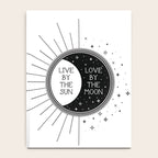 Live by the Sun Love by the Moon Notebook Gallery Image 4