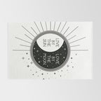 Live by the Sun Love by the Moon Rug Gallery Image 2