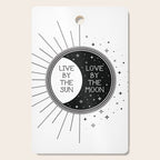 Live by the Sun Love by the Moon Cutting Board Gallery Image 1