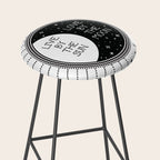 Live by the Sun Love by the Moon Stool Gallery Image 2