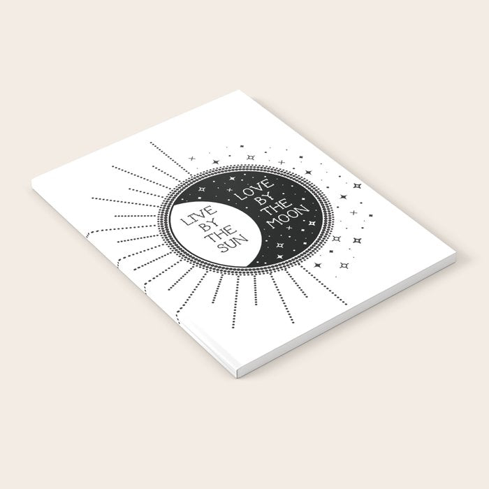 Live by the Sun Love by the Moon Notebook Gallery Image 1