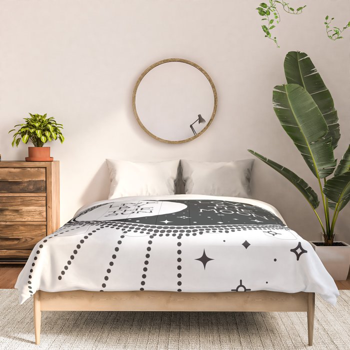 Live by the Sun Love by the Moon Comforter Gallery Image 3