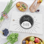 Live by the Sun Love by the Moon Cutting Board Gallery Image 2