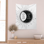 Live by the Sun Love by the Moon Wall Tapestry Gallery Image 2
