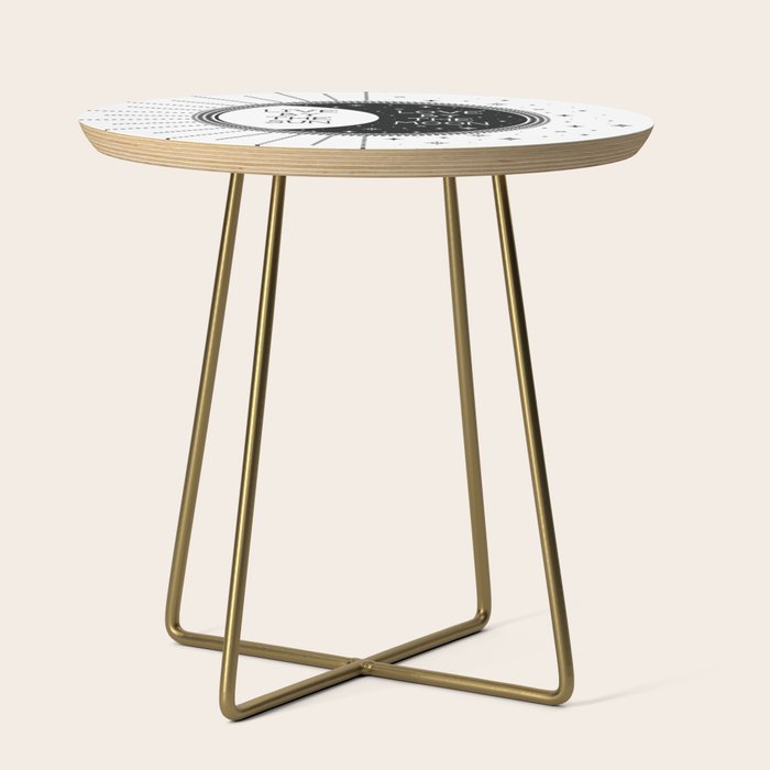 Live by the Sun Love by the Moon Side Table Gallery Image 1