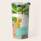 Rikshaw ride with Javan leopards in Bali | Tropical Nature Jungle Bohemian Wildlife Travel Travel Mug Gallery Image 2