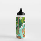 Rikshaw ride with Javan leopards in Bali | Tropical Nature Jungle Bohemian Wildlife Travel Water Bottle Gallery Image 3