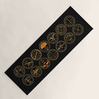 Aircraft Flight Instruments - Full Black Yoga Mat Gallery Image 1