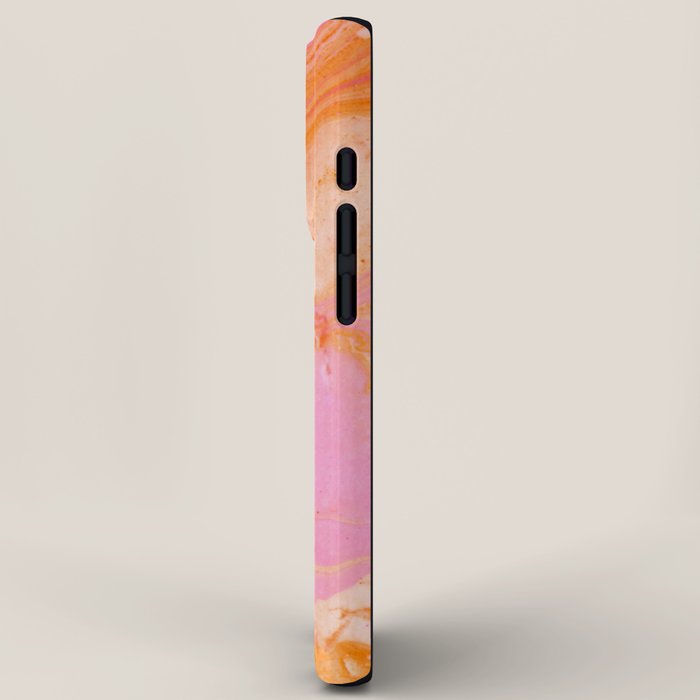pink agate gemstone iPhone Case Gallery Image 2