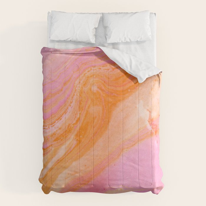 pink agate gemstone Comforter Gallery Image 6