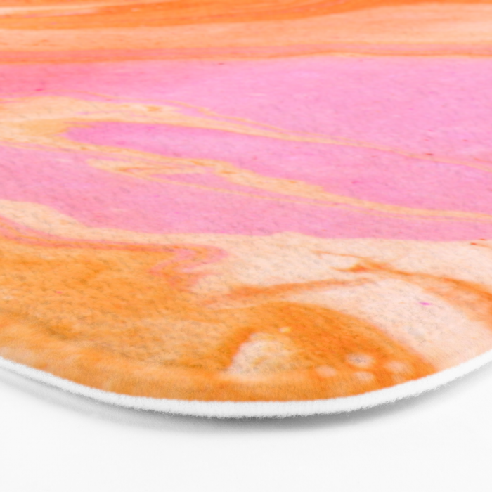 pink agate gemstone Bath Mat Gallery Image 3
