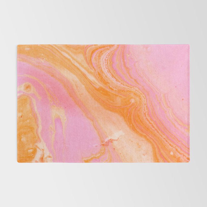 pink agate gemstone Rug Gallery Image 2