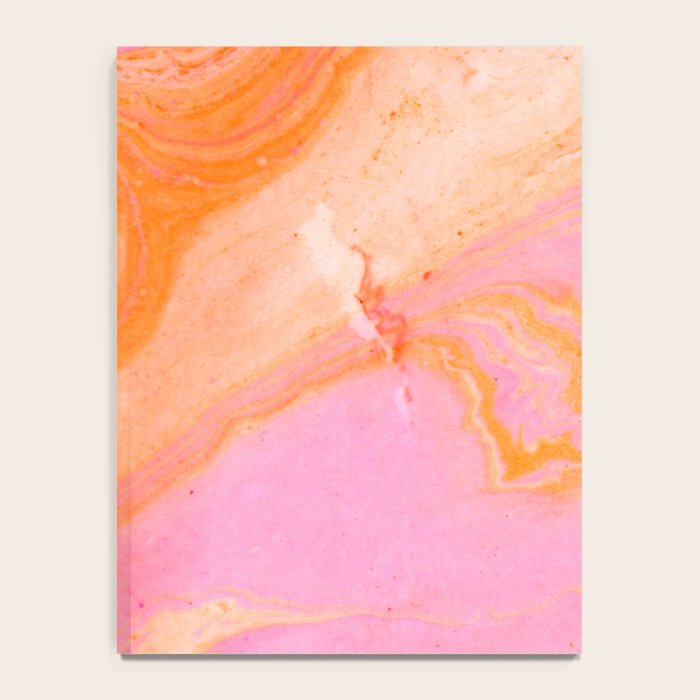 pink agate gemstone Notebook Gallery Image 4