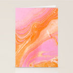 pink agate gemstone Stationery Card Gallery Image 2