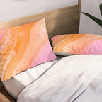 pink agate gemstone Pillow Sham Gallery Image 2