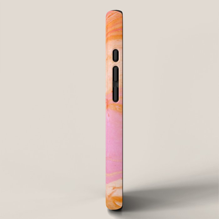 pink agate gemstone iPhone Case Gallery Image 2