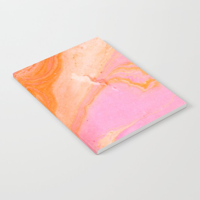 pink agate gemstone Notebook Gallery Image 2
