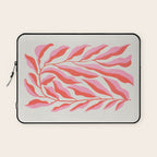 Ferns: Peach Matisse Edition Laptop Sleeve Gallery Image 1