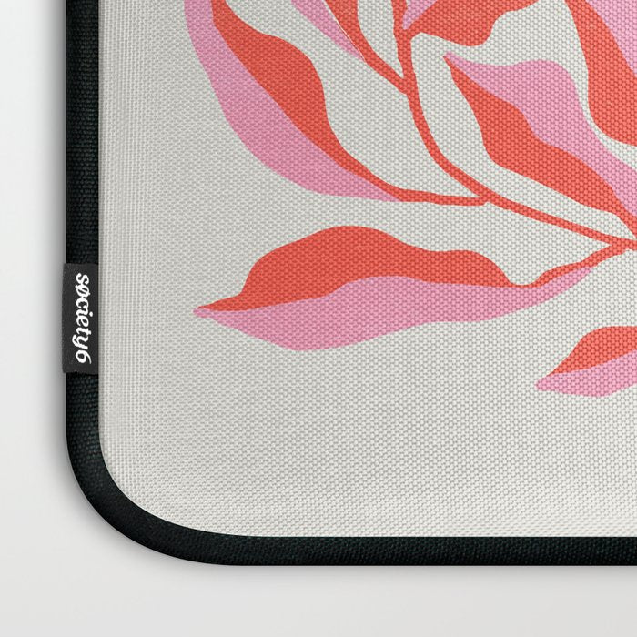 Ferns: Peach Matisse Edition Laptop Sleeve Gallery Image 3