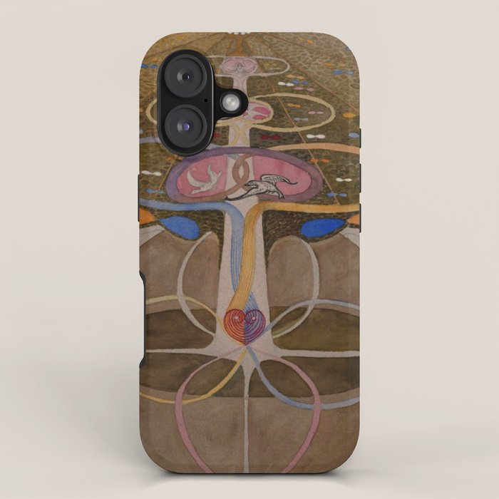 Hilma af Klint The Tree Of Knowledge No . 1 ,B ( 1913) iPhone Case Gallery Image 1