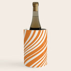 Wavy Stripes XLVI - Retro Orange Wine Chiller Gallery Image 1