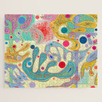 Wassily Kandinsky - Capricious Forms Jigsaw Puzzle Gallery Image 1