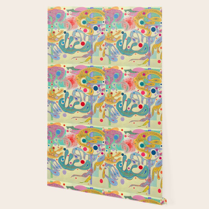 Wassily Kandinsky - Capricious Forms Wallpaper Gallery Image 2