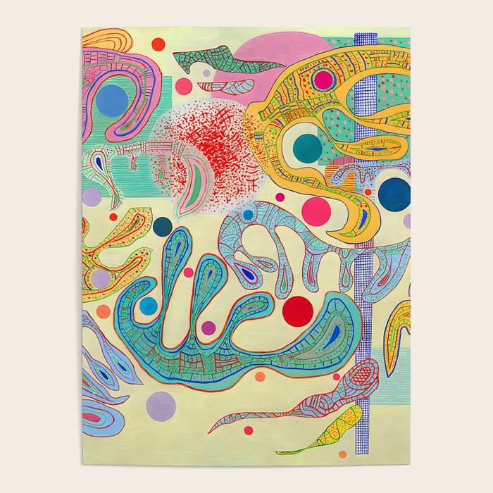 Wassily Kandinsky - Capricious Forms Poster Gallery Image 4