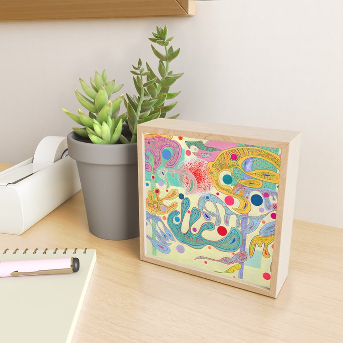 Wassily Kandinsky - Capricious Forms Mini Art Print Gallery Image 2