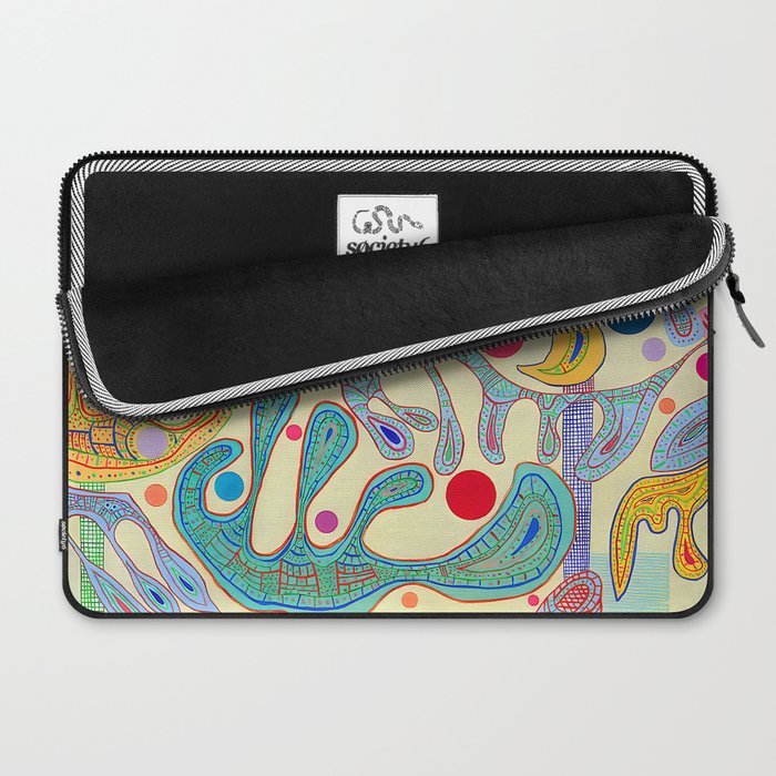Wassily Kandinsky - Capricious Forms Laptop Sleeve Gallery Image 2