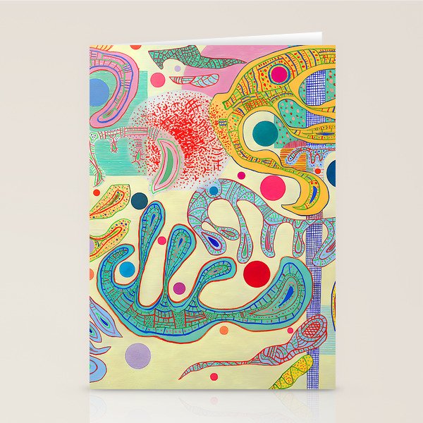Wassily Kandinsky - Capricious Forms Stationery Card Gallery Image 2