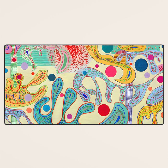 Wassily Kandinsky - Capricious Forms Desk Mat Gallery Image 3