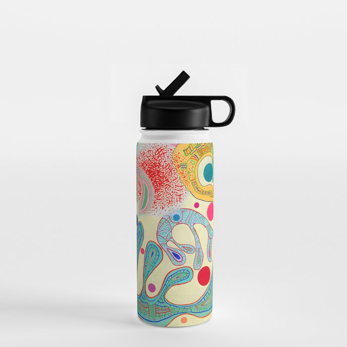 Wassily Kandinsky - Capricious Forms Water Bottle Gallery Image 1