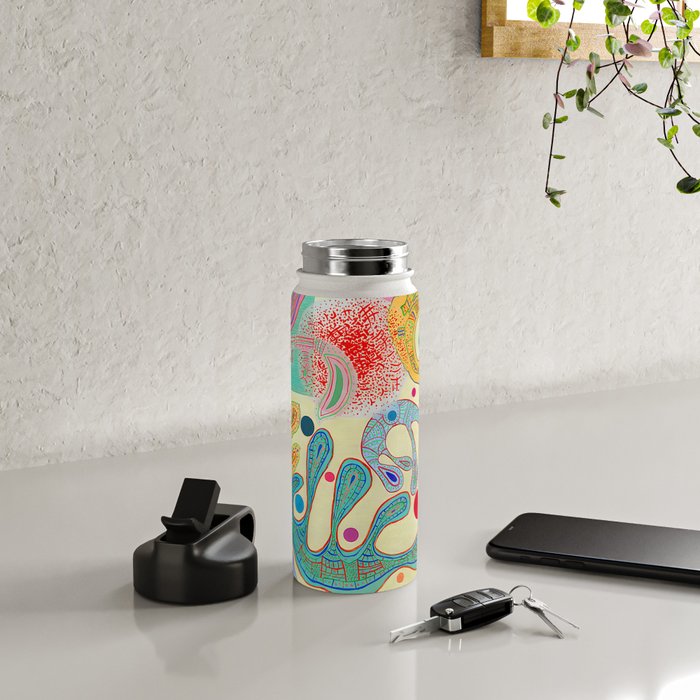 Wassily Kandinsky - Capricious Forms Water Bottle Gallery Image 4
