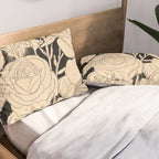 White Roses 3 Pillow Sham Gallery Image 2
