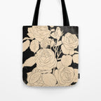 White Roses 3 Tote Bag Gallery Image 1