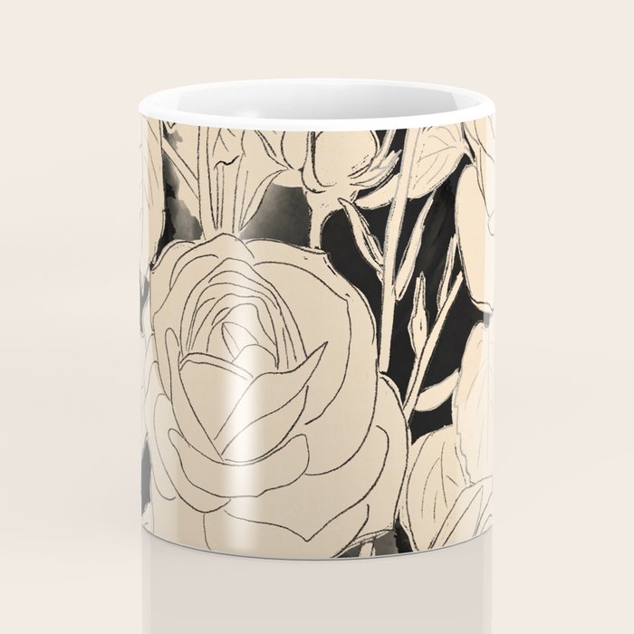 White Roses 3 Coffee Mug Gallery Image 4