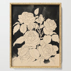 White Roses 3 Serving Tray Gallery Image 1