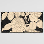White Roses 3 Desk Mat Gallery Image 3