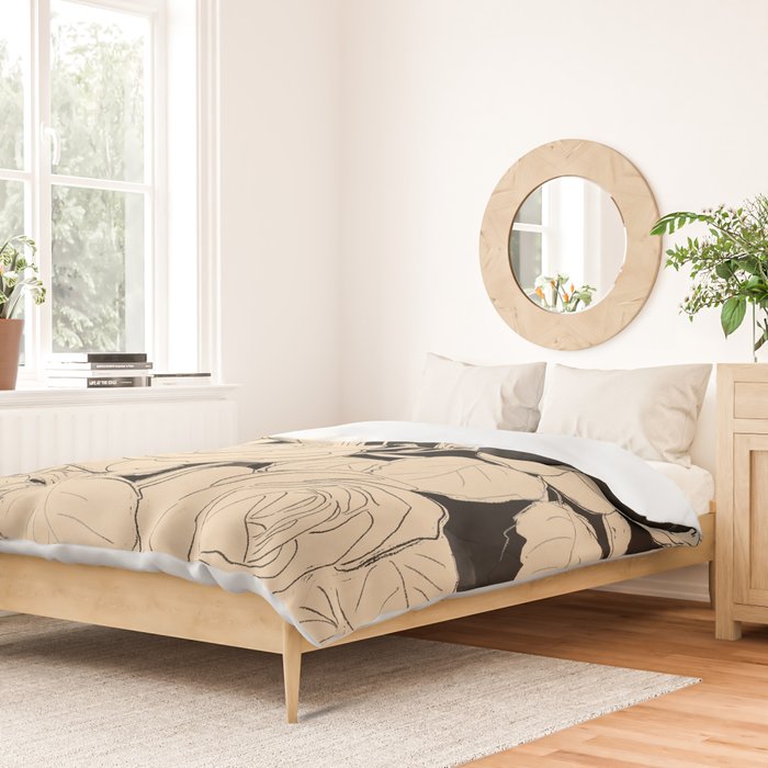 White Roses 3 Duvet Cover Gallery Image 2